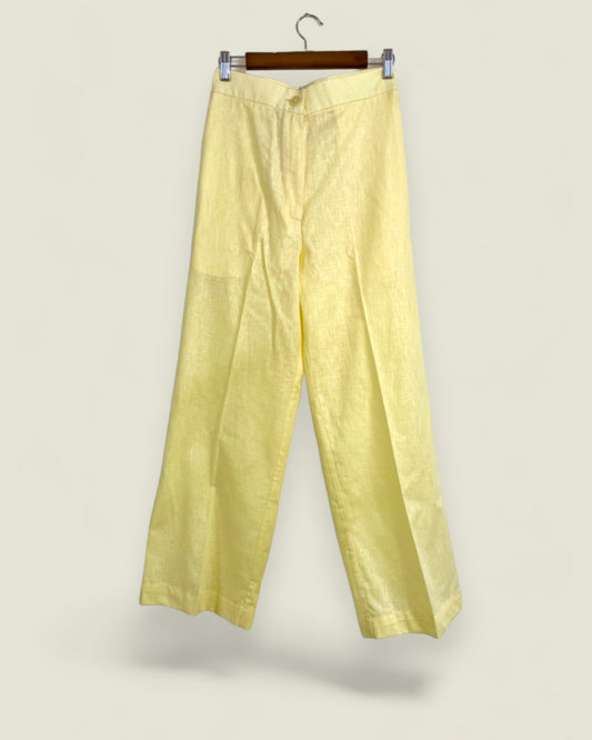 Lemon Wide Leg Trousers